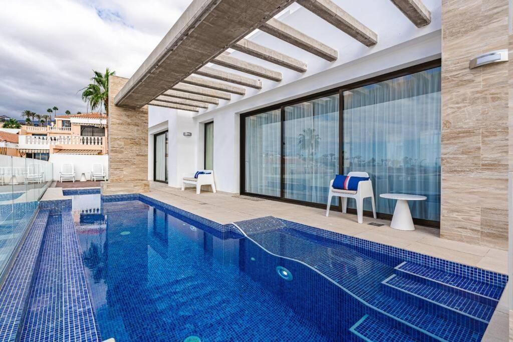 Villa Riviera De 4 Dormitorios Con Piscina. Costa Adeje  Bagian luar foto